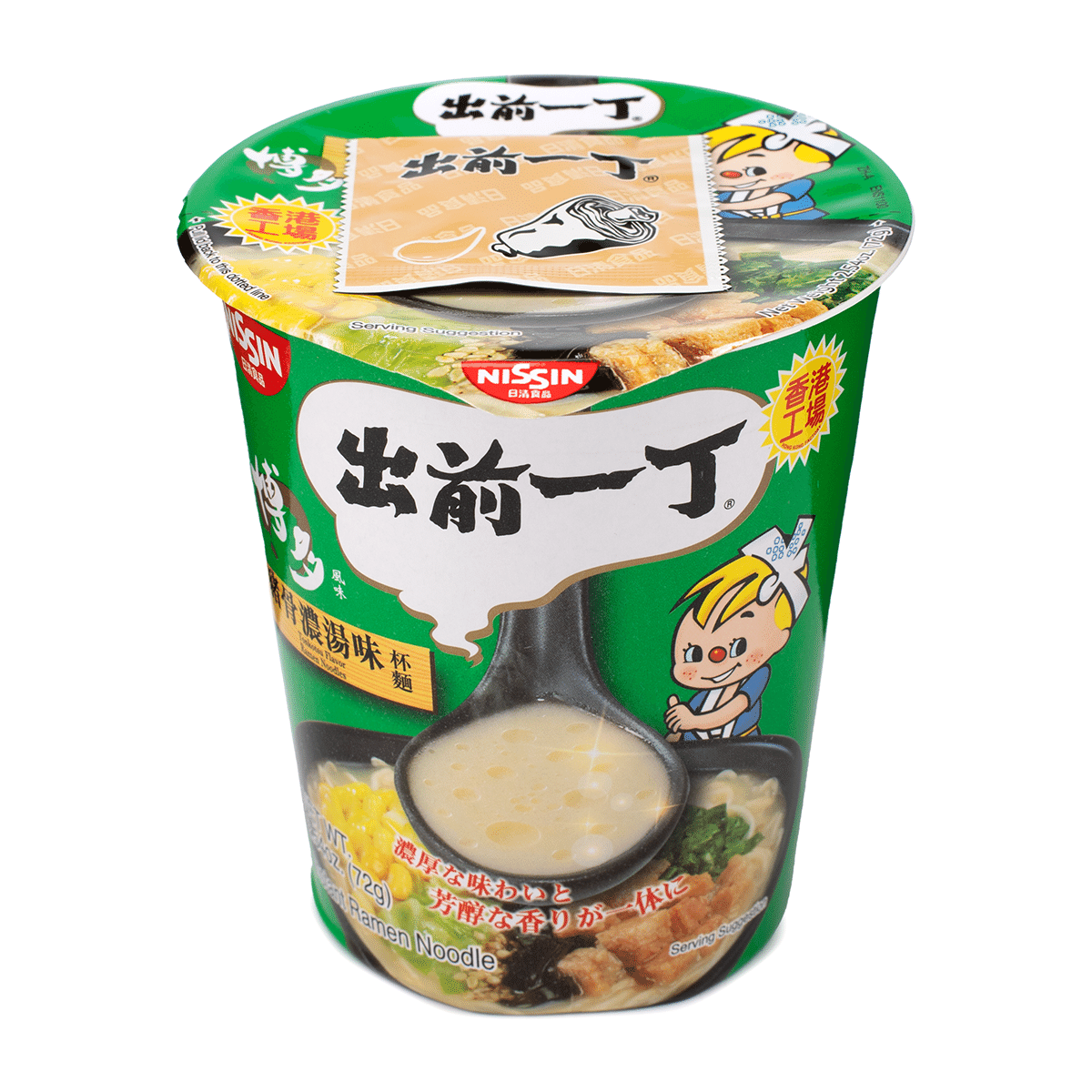 Nissin Demae Iccho Tonkotsu Flavor (Cup Type) 72 g