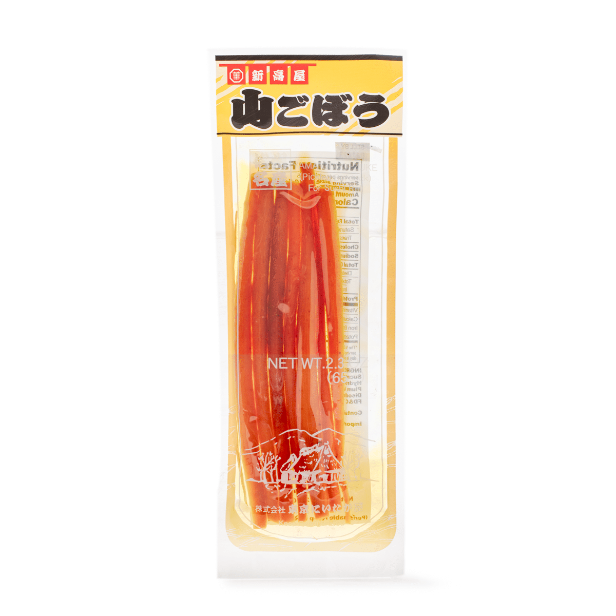Niitakaya 日本腌牛蒡丝 寿司用 65 克