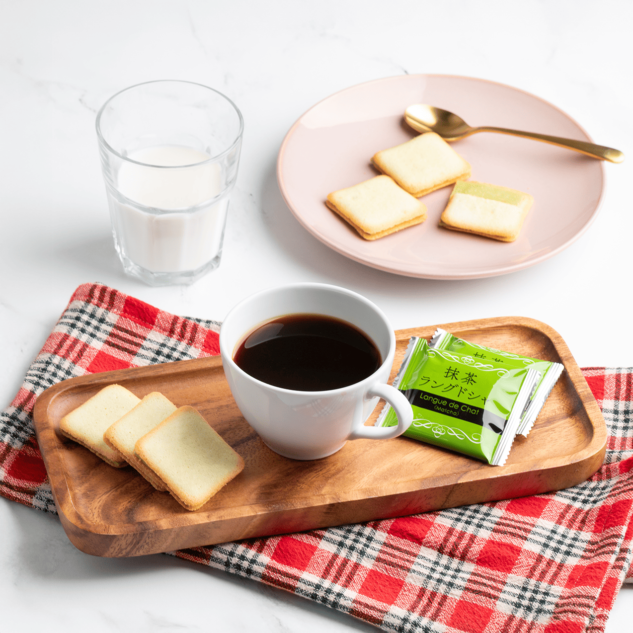 まっちゃさん専用 抹茶ラングドシャ 10個入り クッキー 日本産 ギフト 3.16 オンス - Weee!