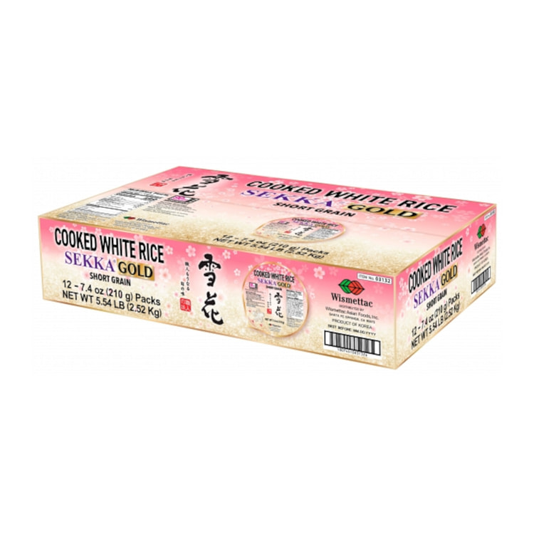 Sekka Gold Microwavable White Rice 12p 5.54 磅
