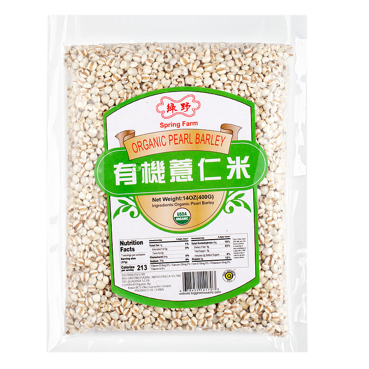 绿野 有机薏仁米