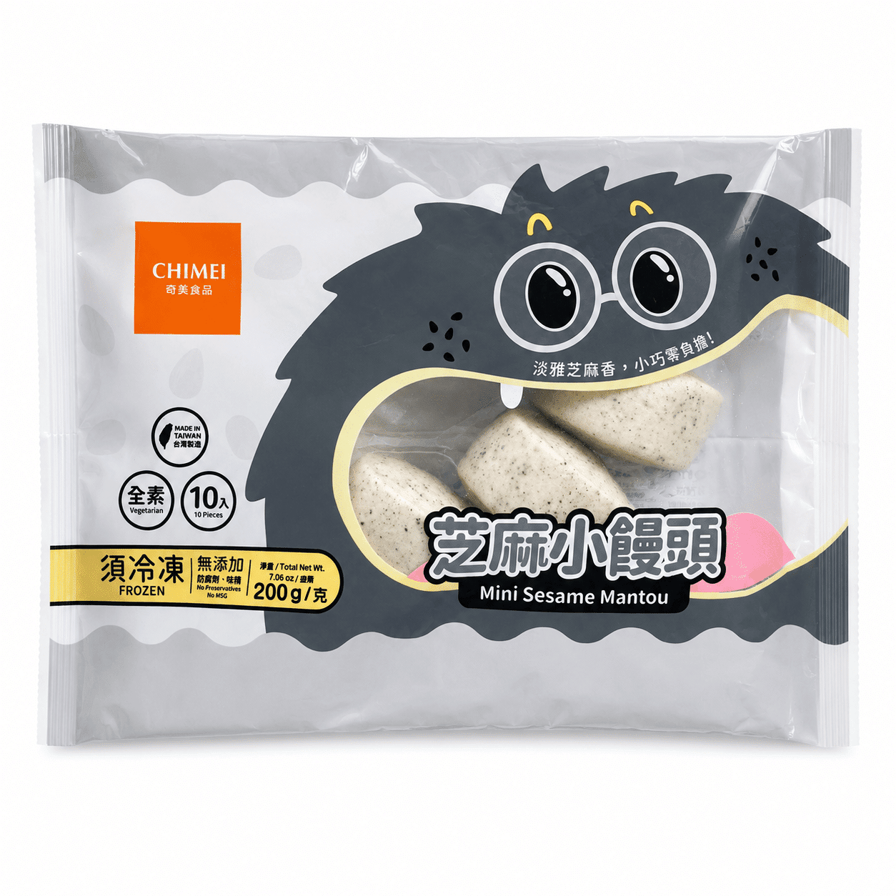 CHIMEI Mini Sesame Mantou 200 g