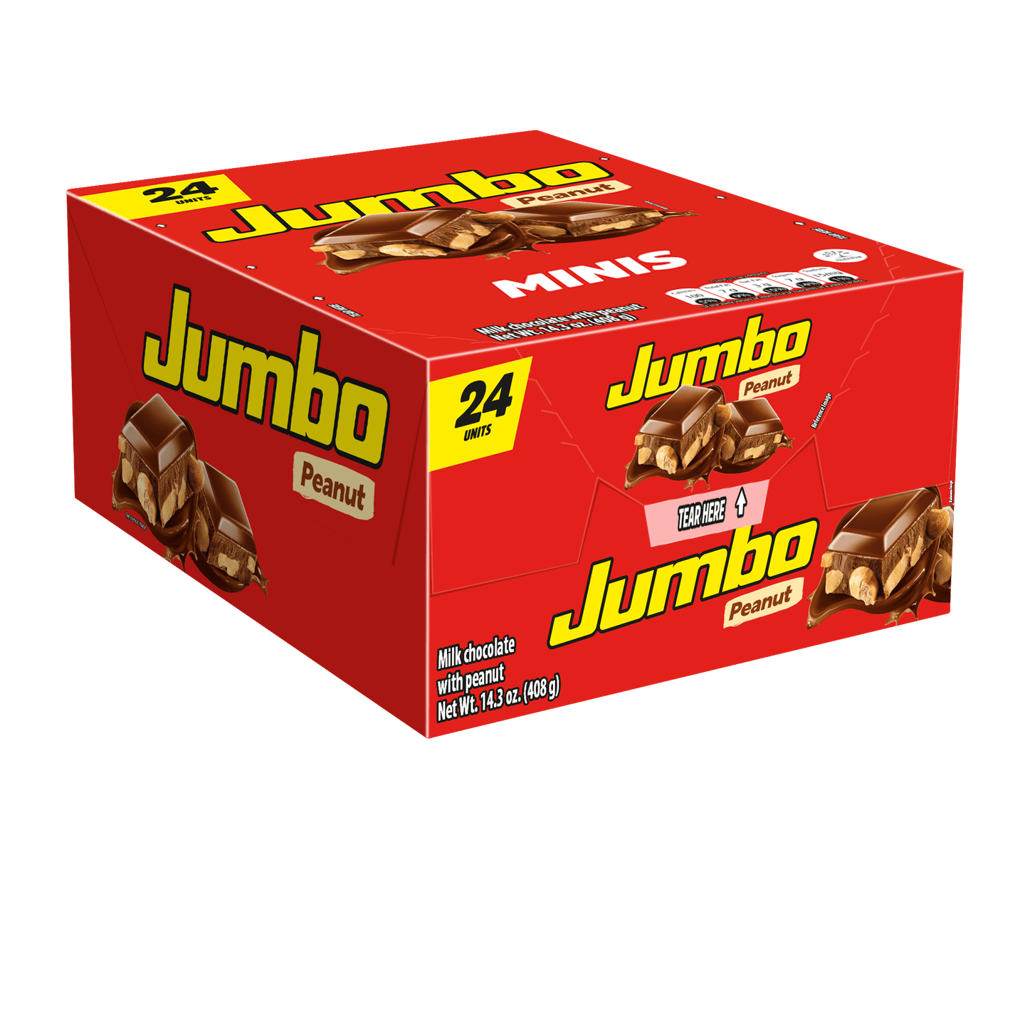 Jumbo Mani Mini 24unds 408 gramo(s)