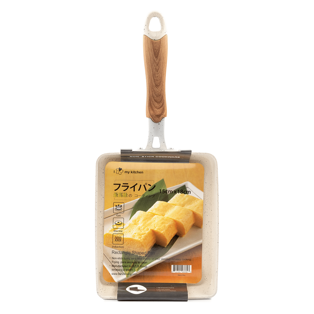Square Egg Pan 1 each*10 pack