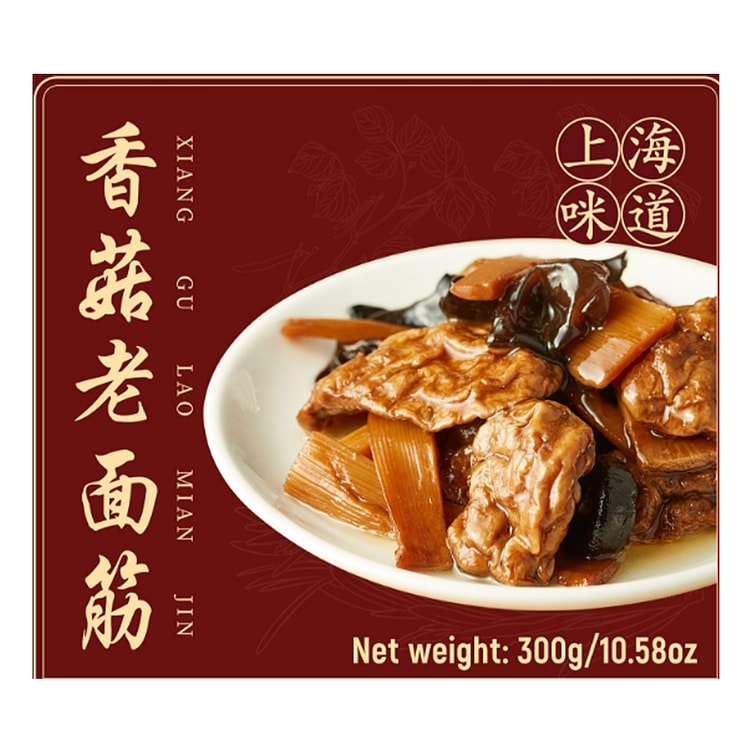 吴茂兴 香菇老面筋 300 克