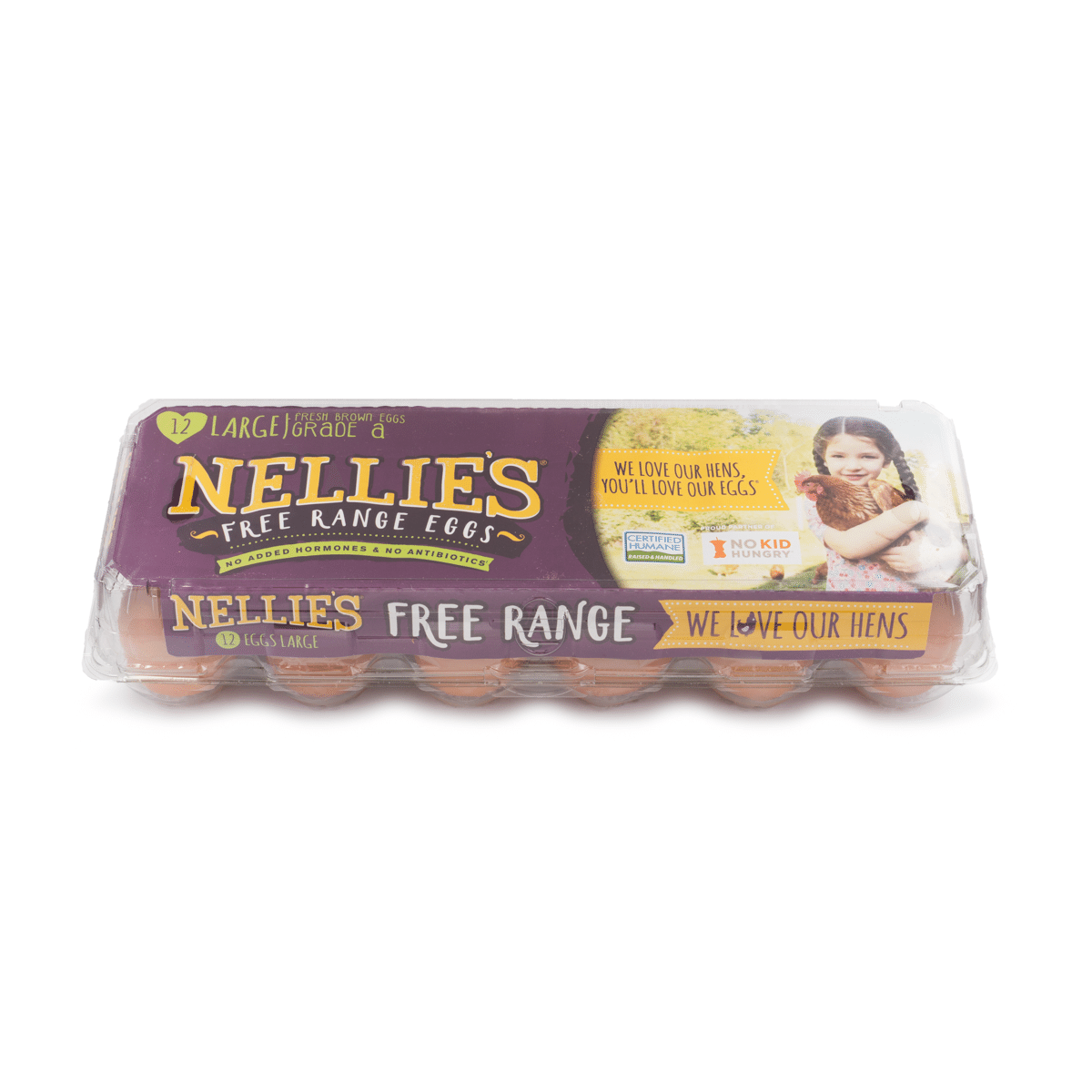 Nellies Large Eggs Free Range 12 count
