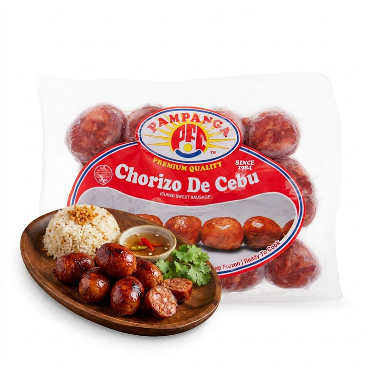 Pampanga Chorizo de Cebu, Frozen 12 oz