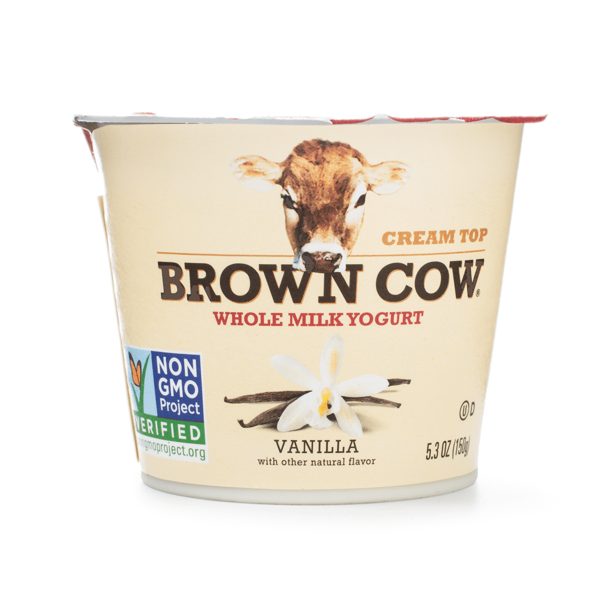 Brown Cow Whole Milk Vanilla Yogurt 5.3 oz