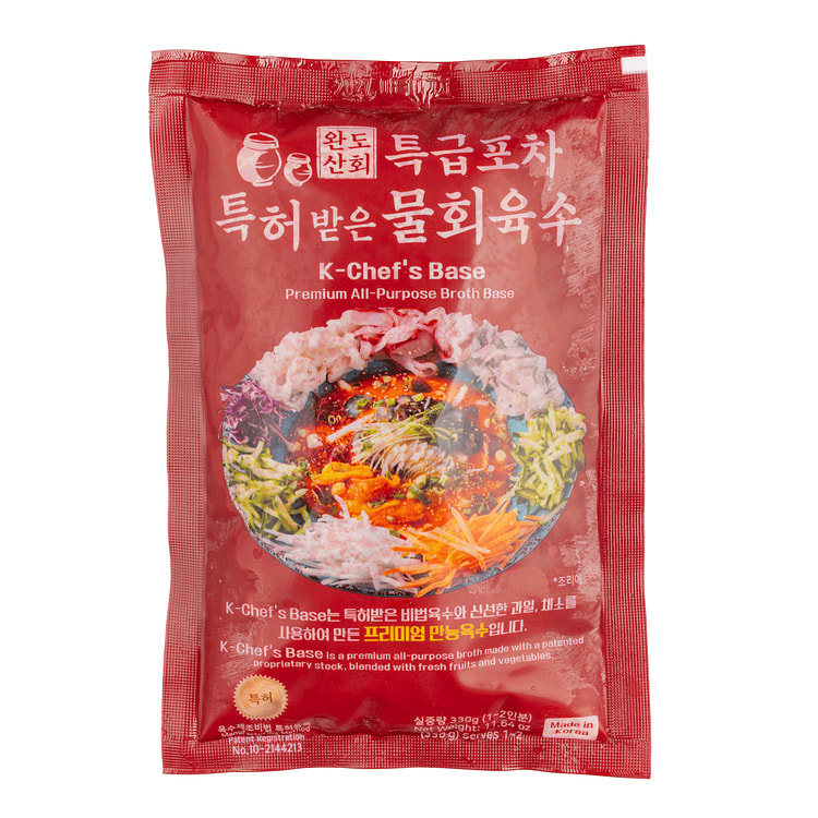 Korean Style Spicy Seafood Soup Broth 330 g