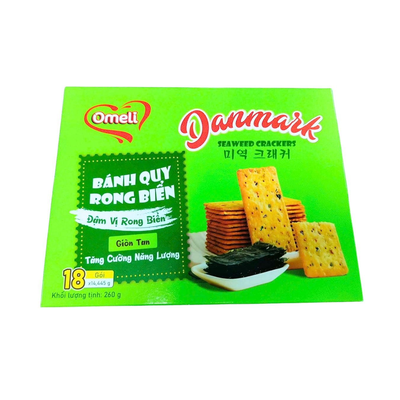 Bánh Quy Rong Biển Omeli 9.17 oz