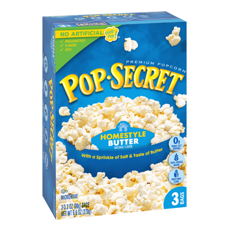 Pop Secret 黄油爆米花 3袋/盒 270 克