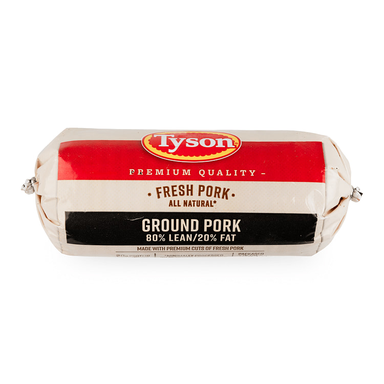 Premium Ground Pork 80/20 Frozen 1 lb