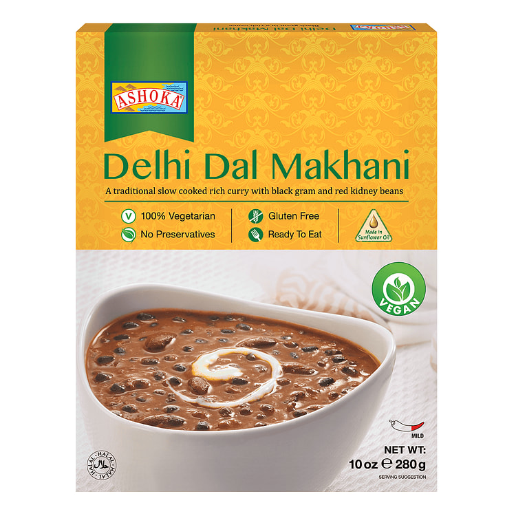Ashoka อาหารพร้อมรับประทานในซอง - ดาลมักนี วีแกน 280 กรัม