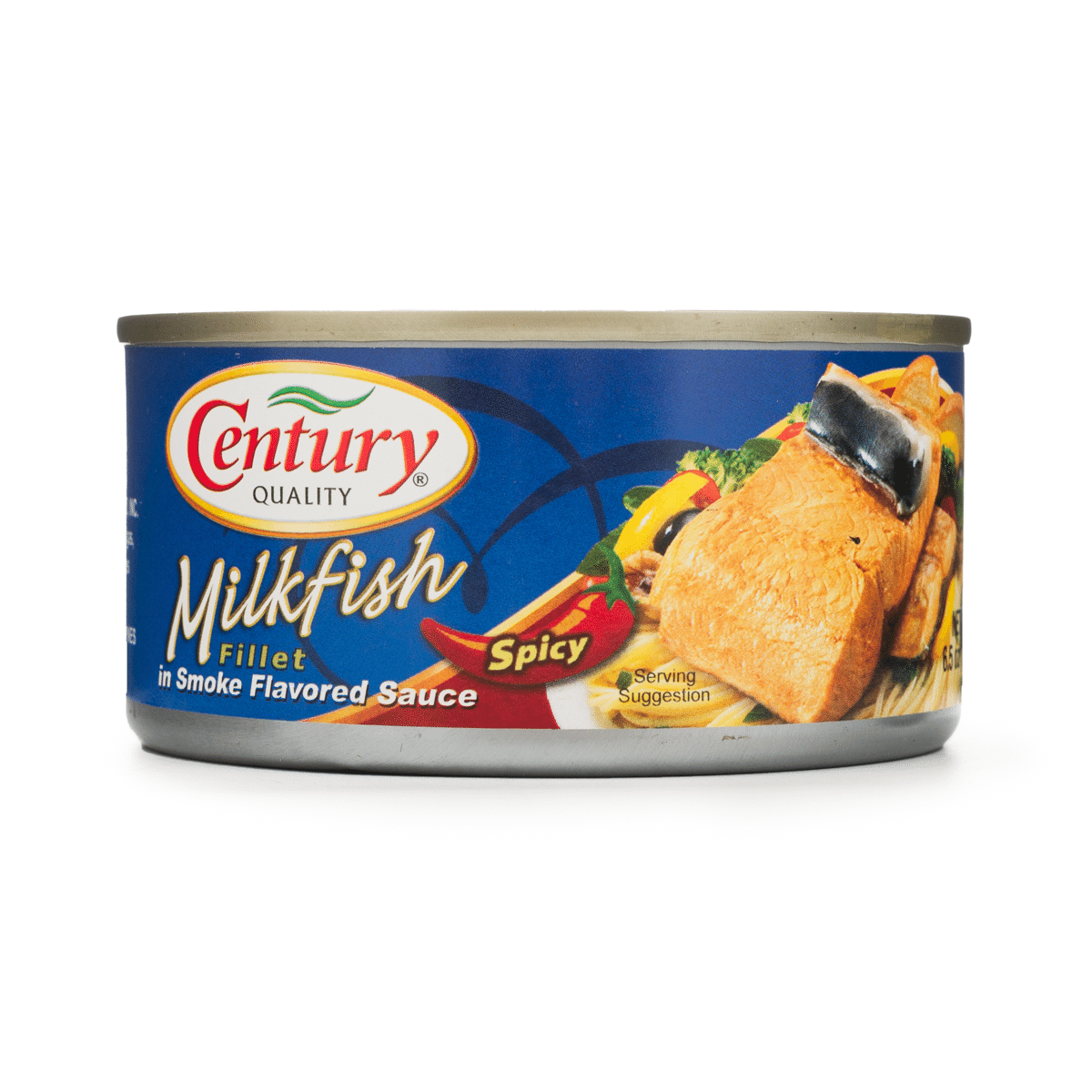 Century Bangus (Milkfish) Fillet in Smoke Flavored Sauce Spicy 6.5 oz