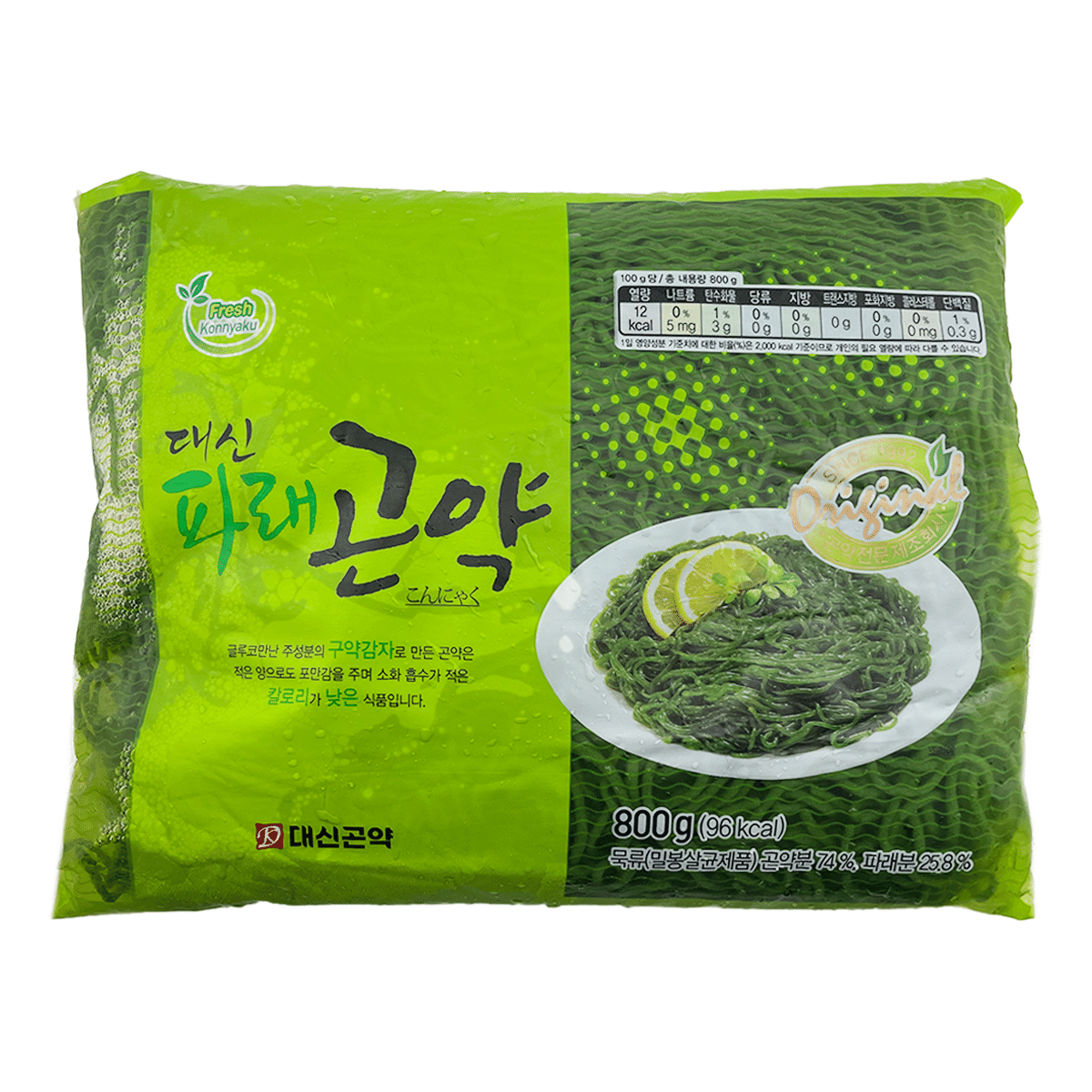 daesin Seaweed Konjac Noodles 800 g