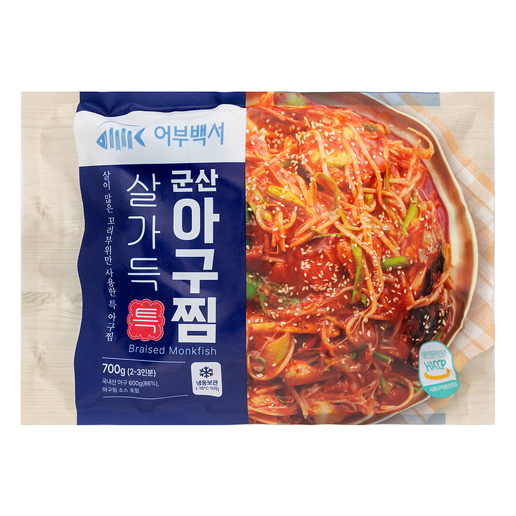 어부백서 살가득 군산 아구찜 700 그램