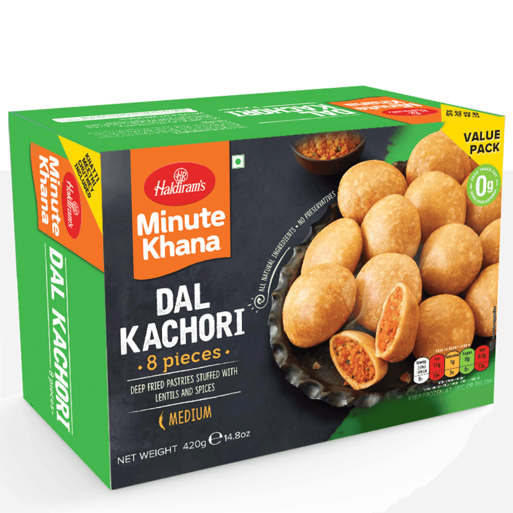 Haldiram’s Minute Khana Dal Kachori, Frozen 14.8 oz