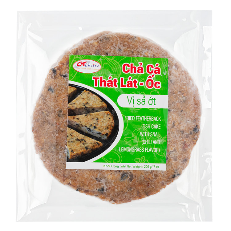 CT Choice 蜗牛弓背鱼糕 香辣柠檬草味 200 克