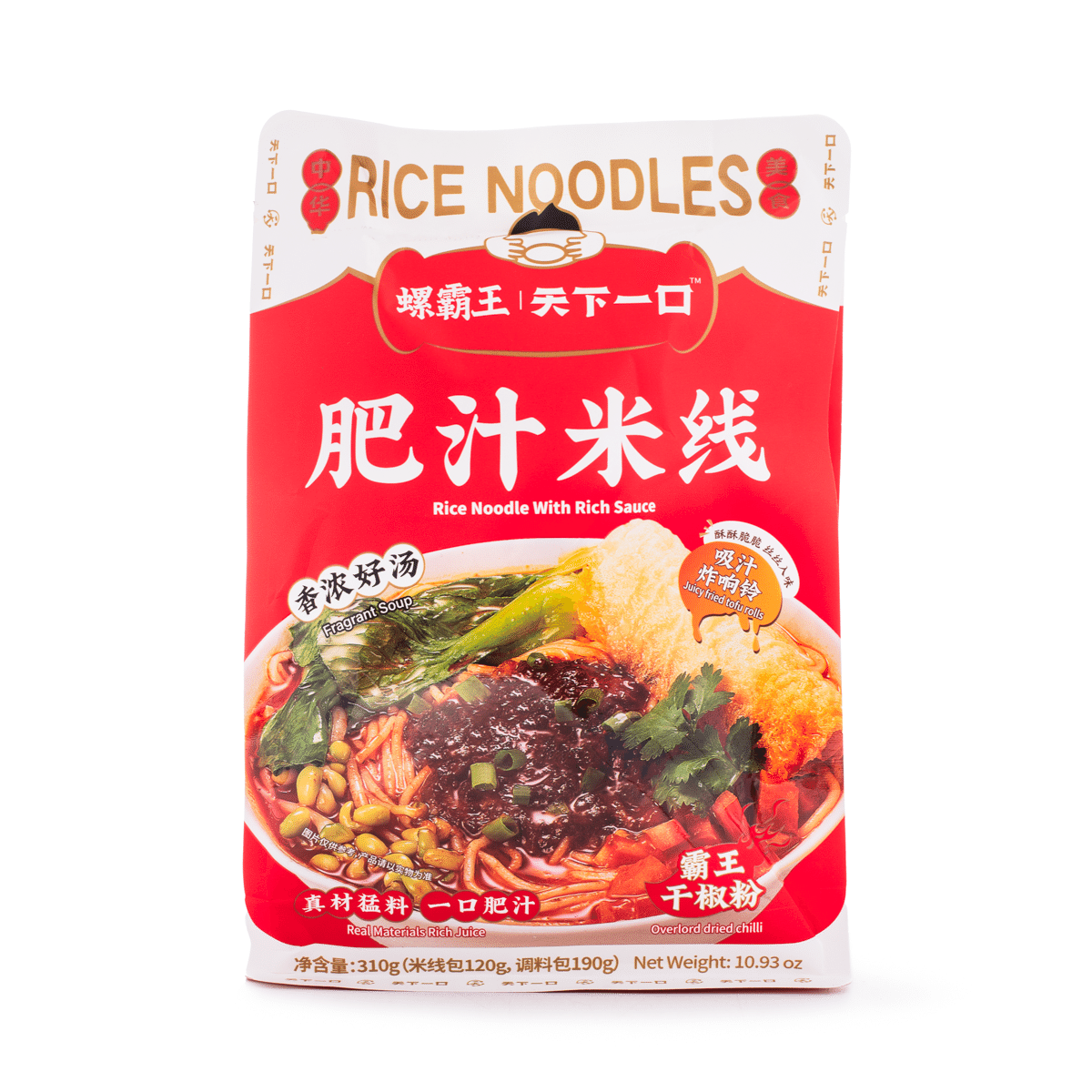 LUO BA WANG Rice Noodle with Rich Sauce 10.93 oz*24 pack