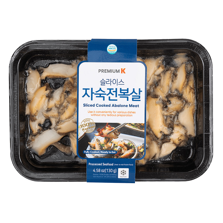 Korean Wando Abalone, Sliced 130 g