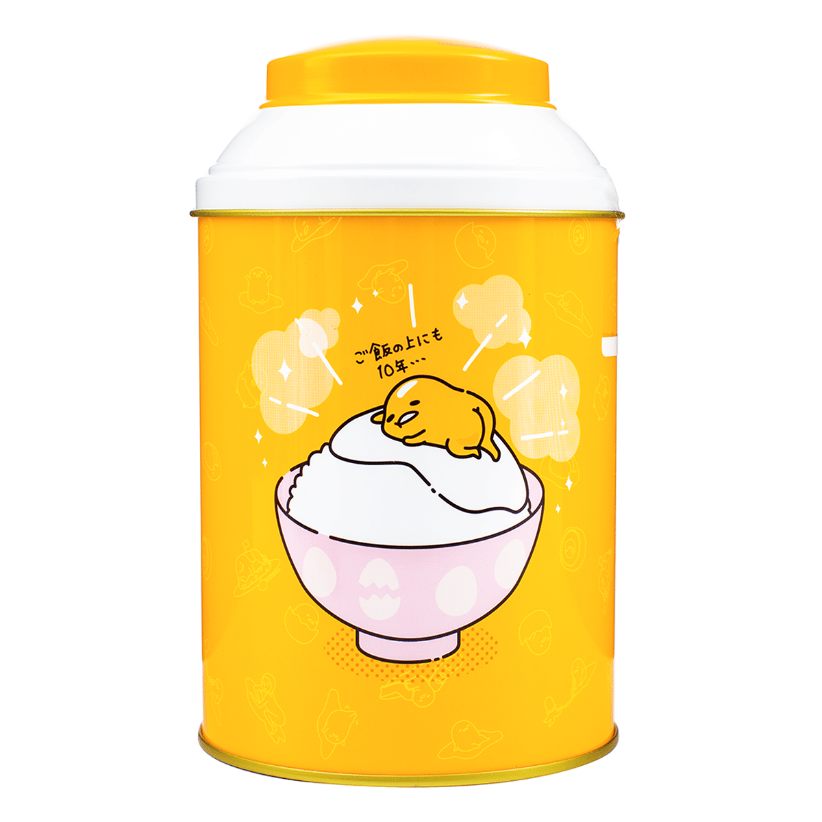 Hokuriku Gudetama Biscuit Tin 1.76 oz