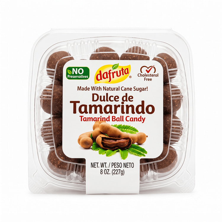Dafruta Tamarind Ball Candy 8 oz