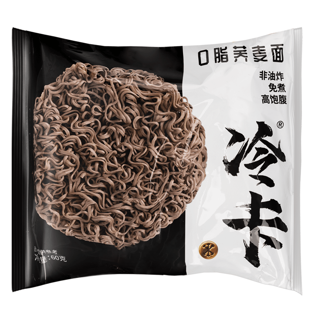 冷卡 0脂 荞麦方便面 60 克