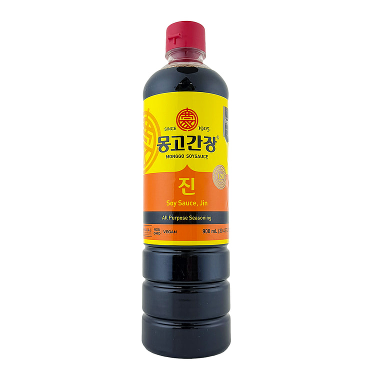 MONGGO Soy Sauce, Jin 30.43 液盎司
