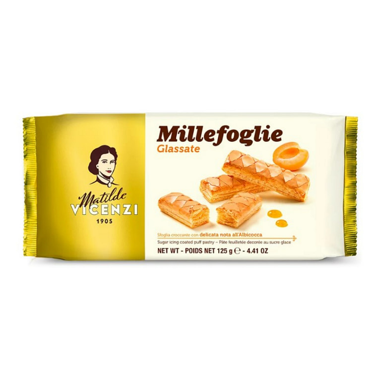 Matilde Vicenzi Millefoglie Apricot 125 g