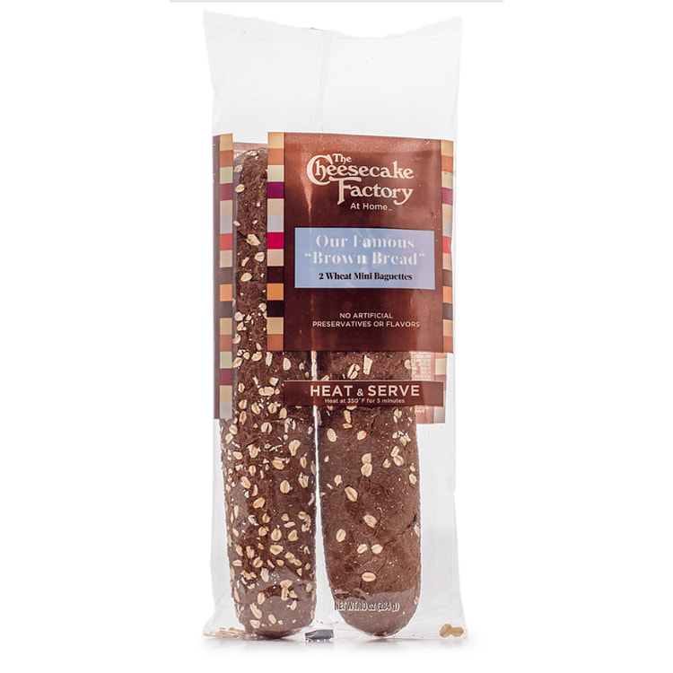 Cheesecake Factory Brown Mini Baguettes 10 oz