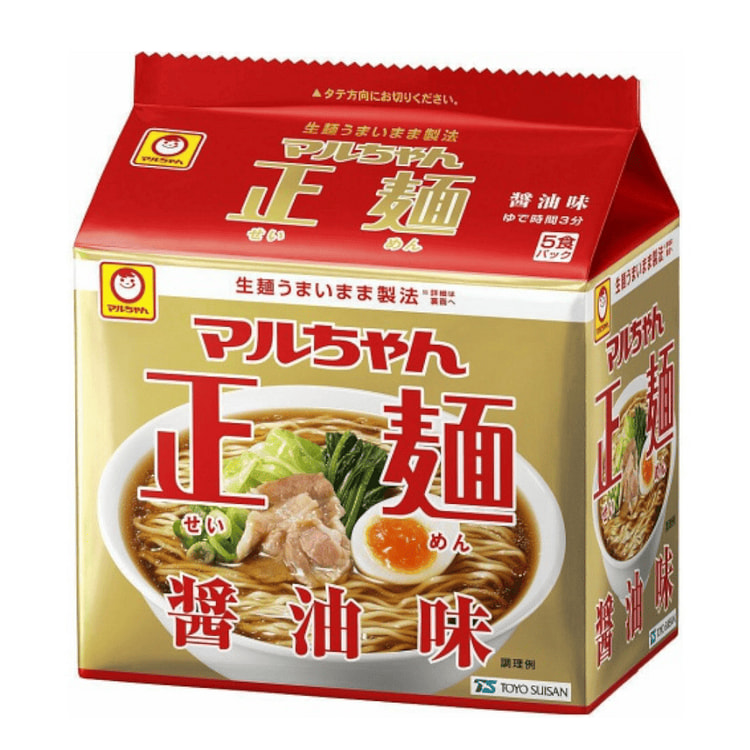 MaruChan Soy Sauce Flavor 5P 525 g