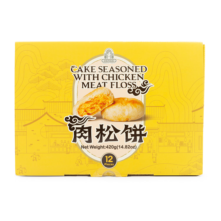 【Shepherd】肉松饼 12枚 420 克
