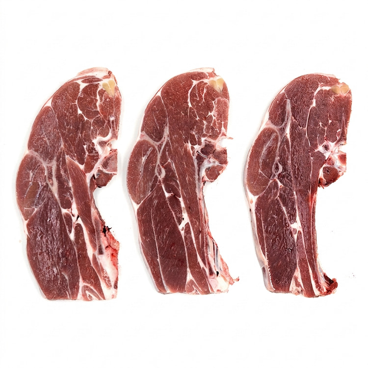 Chuletas de hombro de cordero con hueso congeladas 2 libra(s)