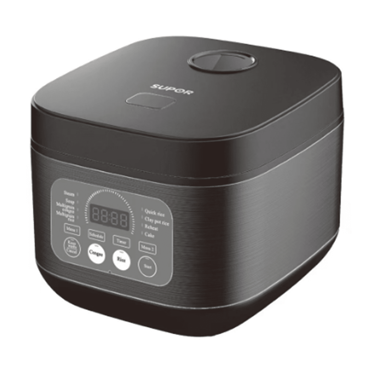 SUPOR 4L Large Capacity 5-Layer Inner Pot Multi-Function Deluxe Smart Rice Cooker 1 unidade