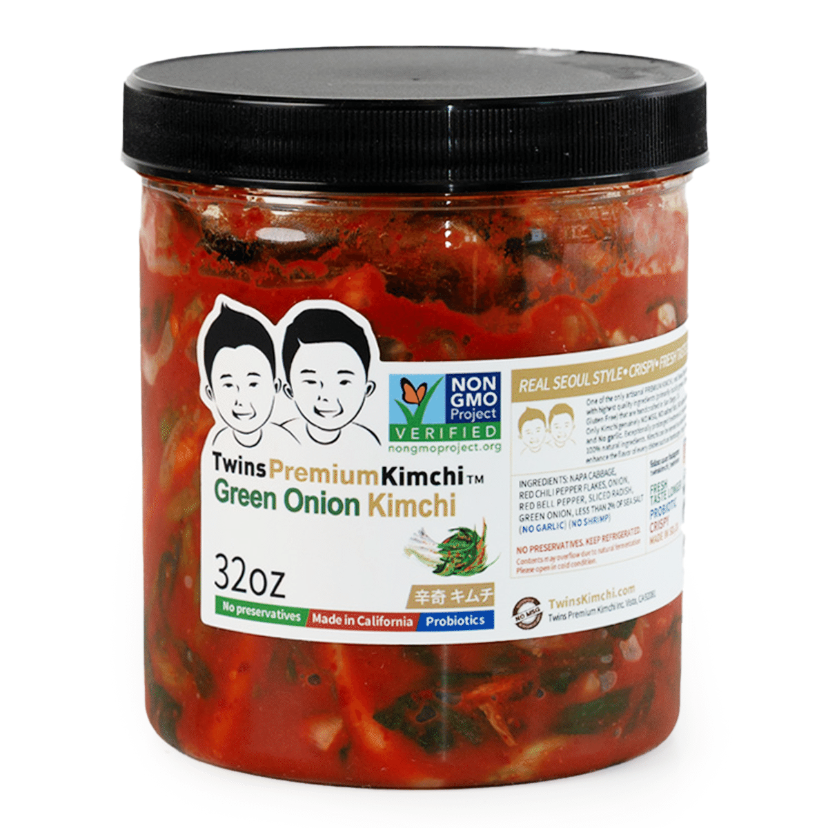 Twins Premium Kimchi Pa-Kimchi (Green Onion) 32 oz