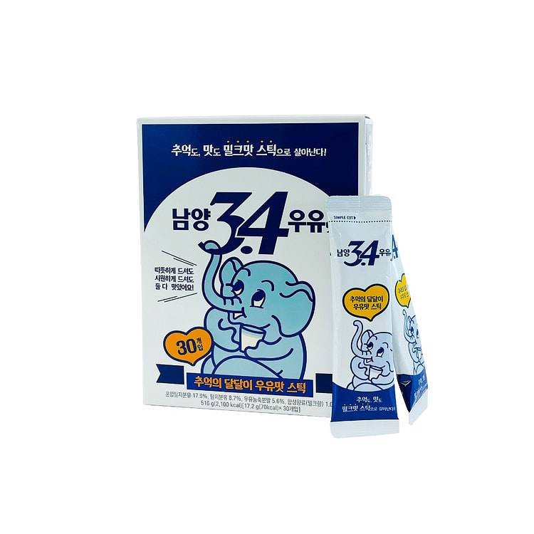 NAMYANG 3.4 Milk Flavor Powder 17.2 g*30 gói