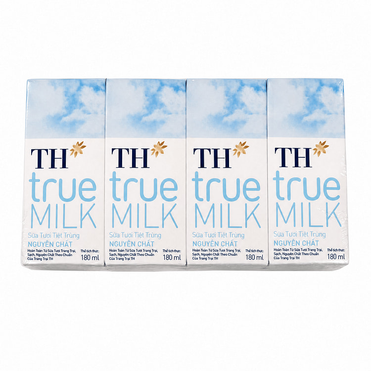 TH True Milk (Không Đường) 180 ml