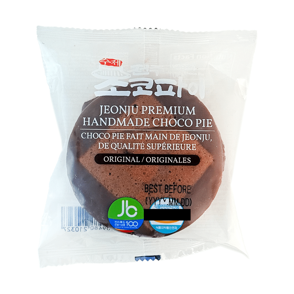 JEONJU BAKERY Handmade Choco Pie 70 g
