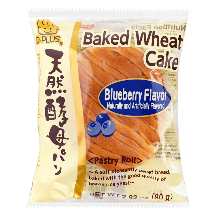 D-Plus Bread Blueberry Flavor Case Sell (12P) 2.82 oz