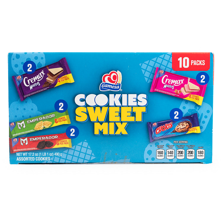 Gamesa Cookies Sweet Mix 17.2 盎司