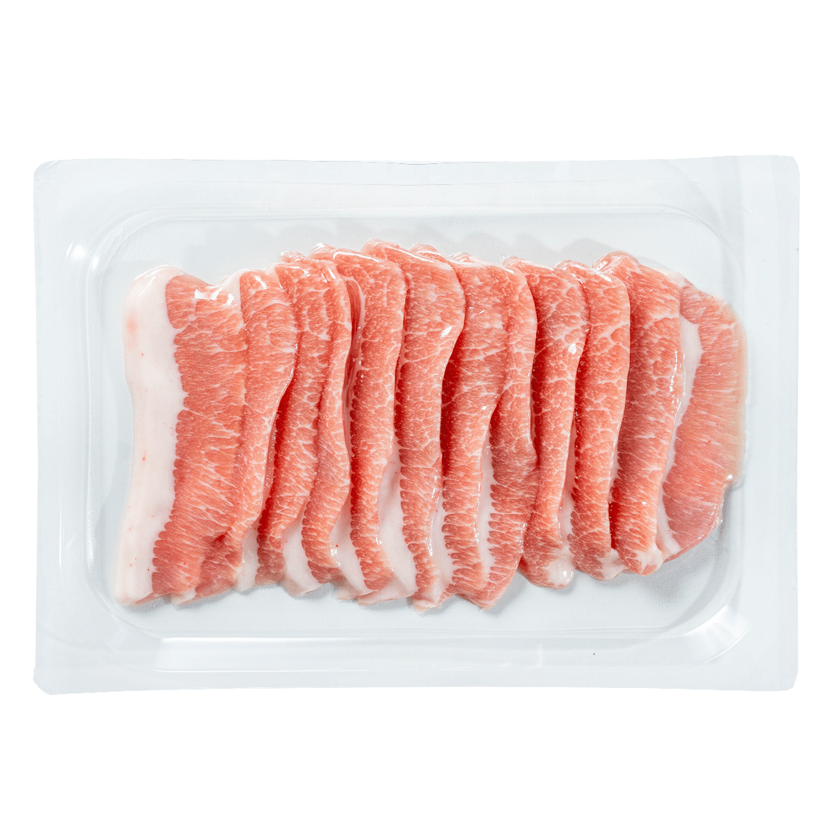 Pork Jowl Meat BBQ cut, 50/50 fat/lean, Frozen 1 lb