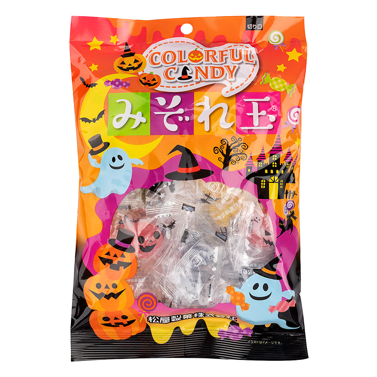 [松屋製菓] 万圣节限定彩色球型糖 180 克