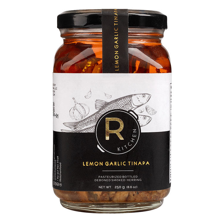 RKitchen Lemon Garlic Tinapa Gourmet Bottle 250 克
