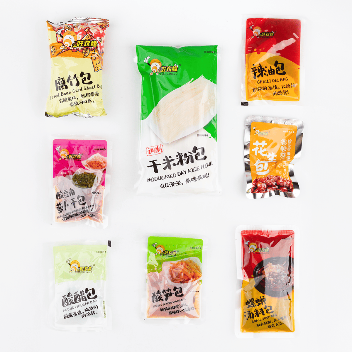あゆみ　好欢螺 螺蛳粉 10➕5 好欢螺螺蛳粉400g 螺蛳粉大赛金奖广西特产- 亚米