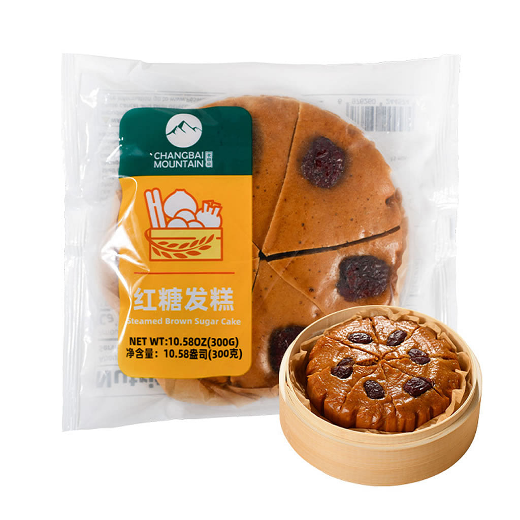 Changbai Mountain Steamed Brown Sugar Cake, Frozen 300 g