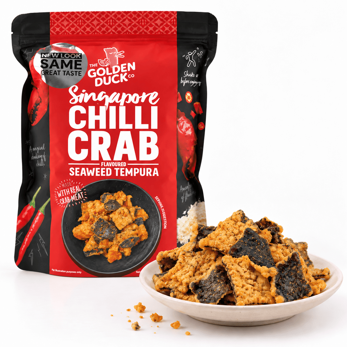 Golden Duck Chili Crab Seaweed Tempura 102 g