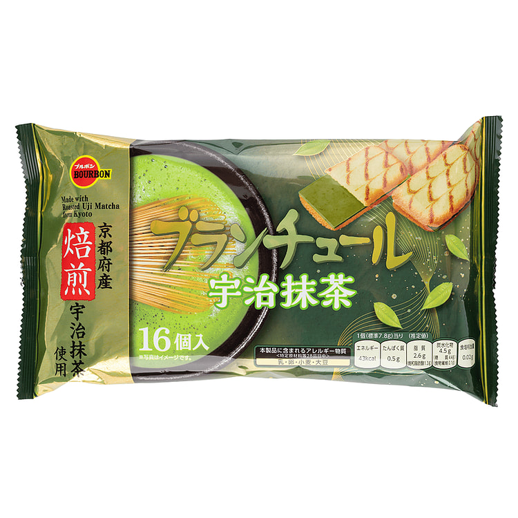 波路梦 抹茶夹心饼干 4.37 盎司