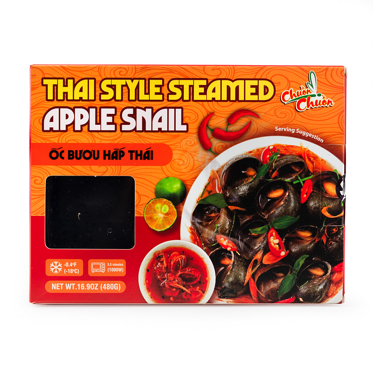 Dragonfly Thai Style Steamed Apple Snail, Frozen 480 克