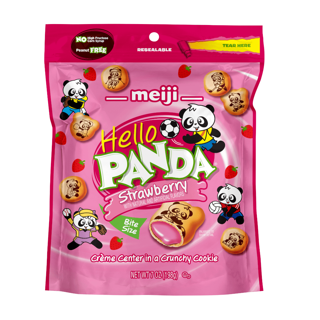 Meiji Hello Panda Cookies Strawberry 7 oz