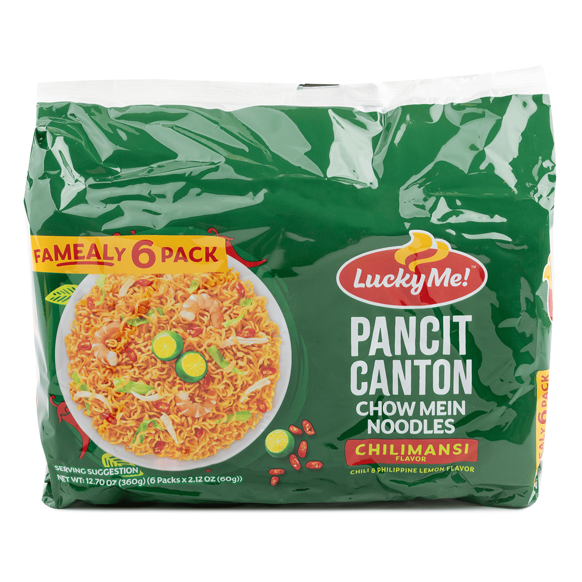 Lucky Me Pancit Canton Chilimansi 6pack 360 g